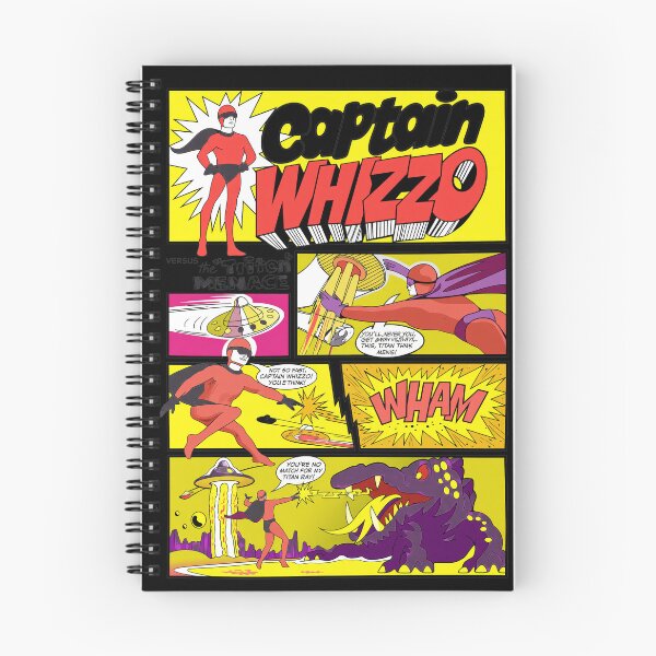 Item preview, Captain Whizzo Vs The Triton Menace Retro Comic Art designed and sold by JOANDOORNE.