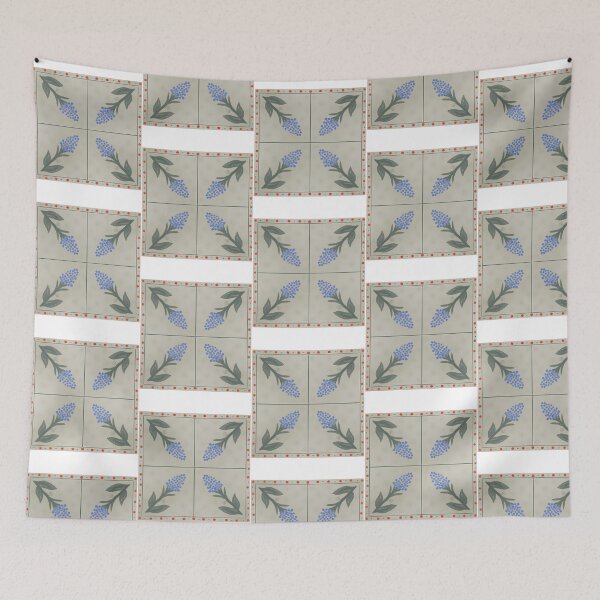 Item preview, Botanical Tile  Print designed and sold by lincolnloritas.