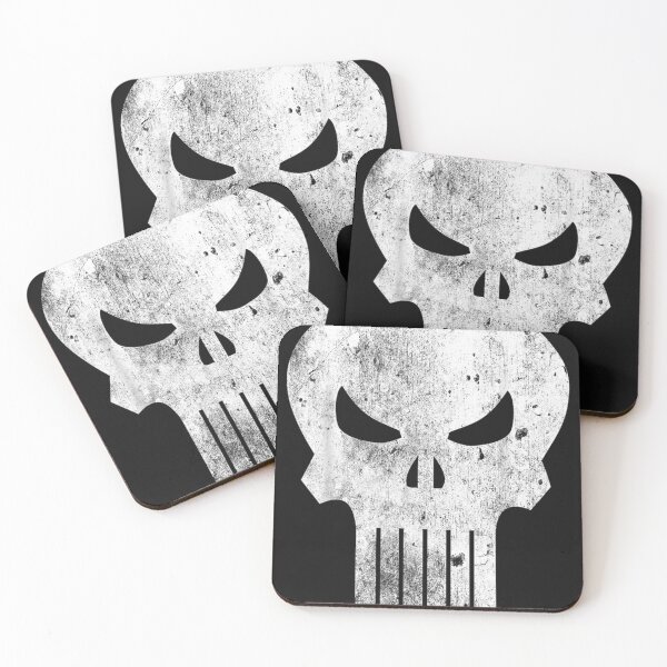 Item preview, The Punisher Retro Skull designed and sold by Alpha-Clothes.