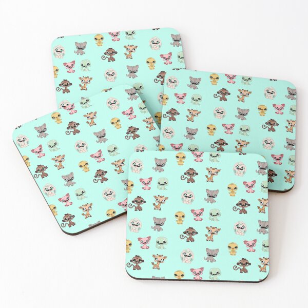 Item preview, littlest pet shop cartoon mustache pack designed and sold by trinketgal.