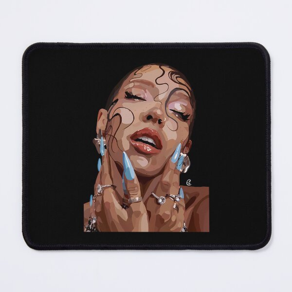 Item preview, Doja Cat Portrait designed and sold by KeshaunWhite.