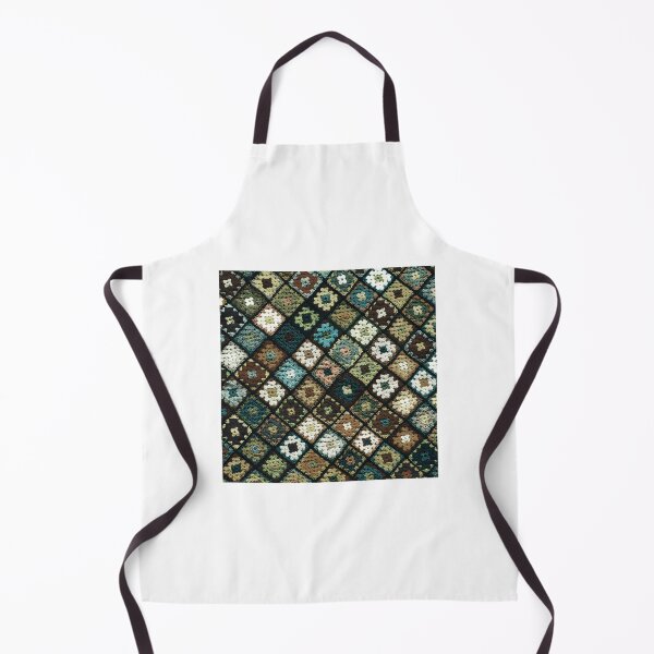 Item preview, Crochet Granny Square Pattern Dark Green designed and sold by lincolnloritas.