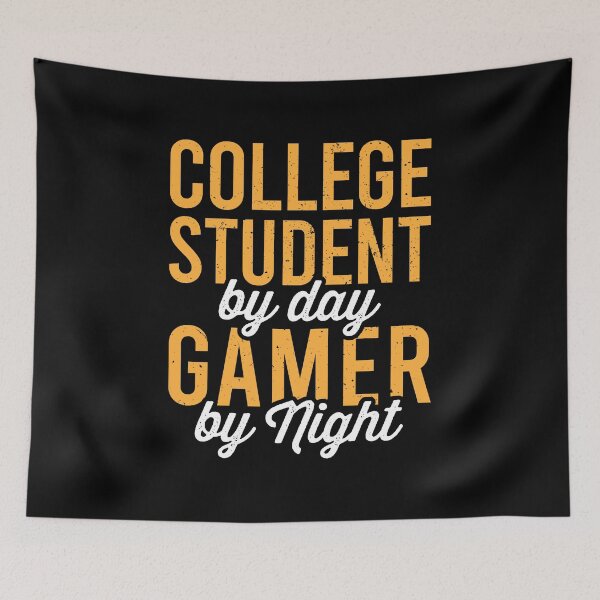 Item preview, College Student By Day Gamer By Night - College Student Gamer designed and sold by shileaavdy.