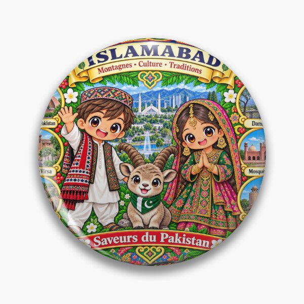 Item preview, Islamabad, Pakistán: la belleza, las montañas, la cultura y los sabores de Pakistán. designed and sold by Cifi64.