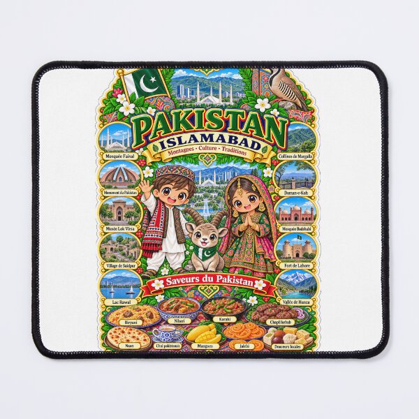 Item preview, Pakistan Islamabad – Kawaii, Mountains, Culture and Flavors of Pakistan designed and sold by Cifi64.