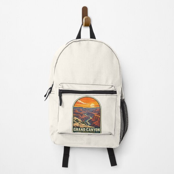 Item preview, Grand Canyon National Park, Grand Canyon National Park Vintage Sunset Travel Poster designed and sold by graphic-genie.