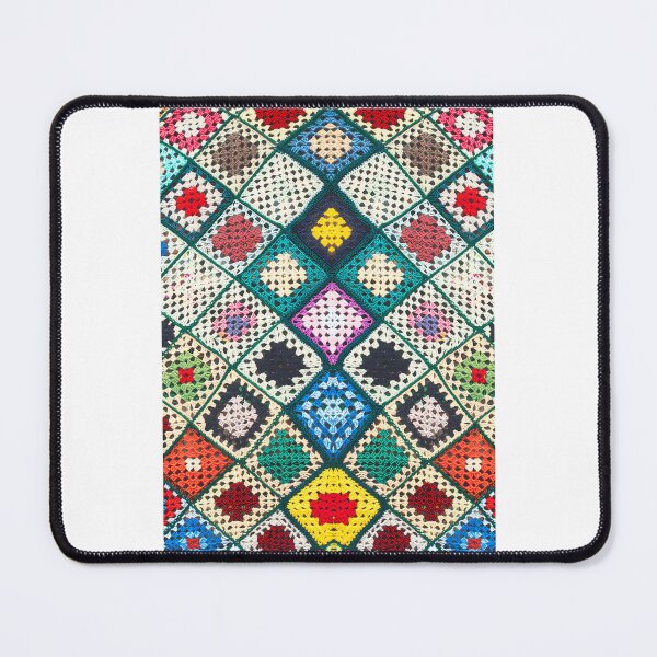 Item preview, Crochet Granny Square Pattern In Multi-Color designed and sold by lincolnloritas.