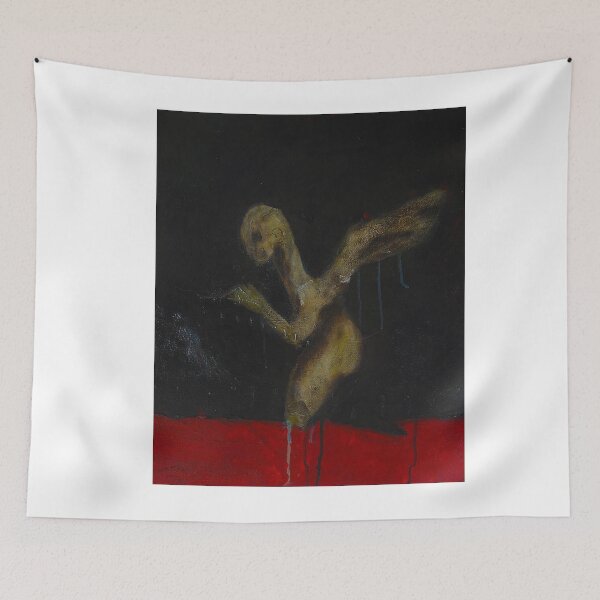 Item preview, Dark Surreal Winged Creature designed and sold by shariuncushon.