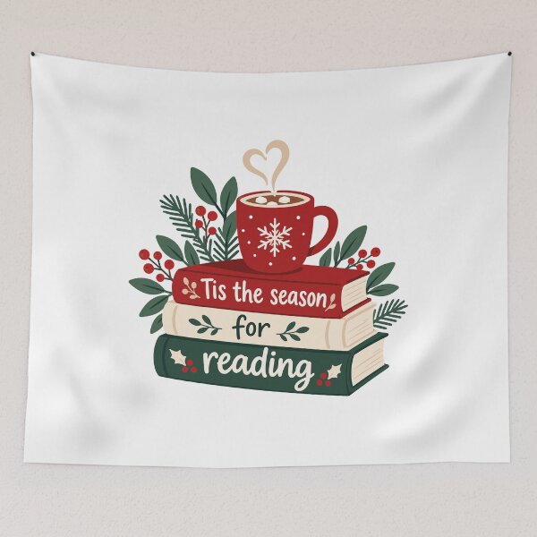 Item preview, Tis the Season for Reading Christmas Book Lover designed and sold by mraihan.