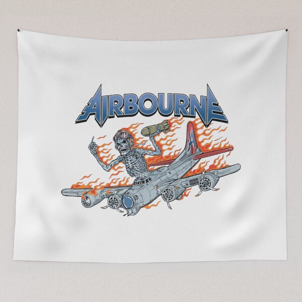 Item preview, Burning Plane With Skull Pilot designed and sold by Tallboy666.