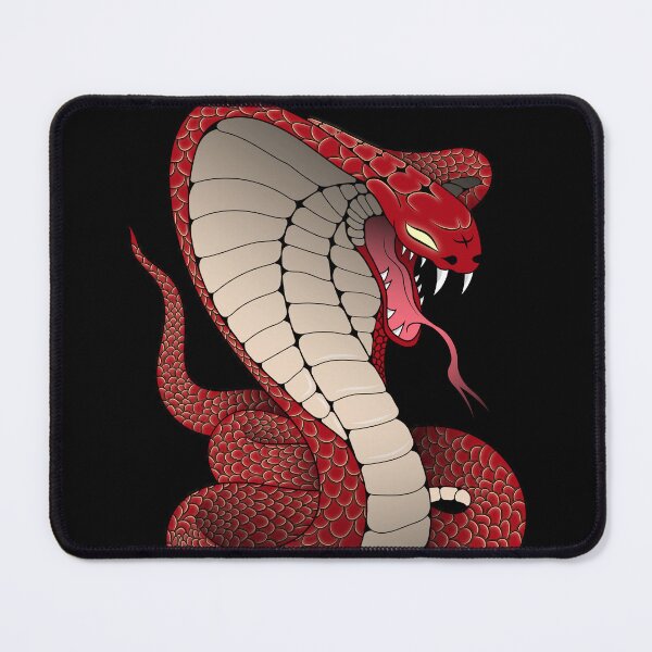 Item preview, Red Cobra Illustration designed and sold by RodeLineArt.