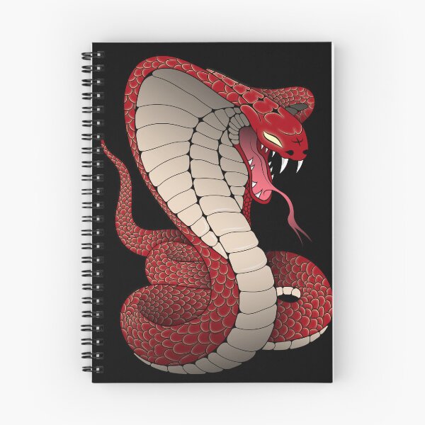 Item preview, Red Cobra Illustration designed and sold by RodeLineArt.