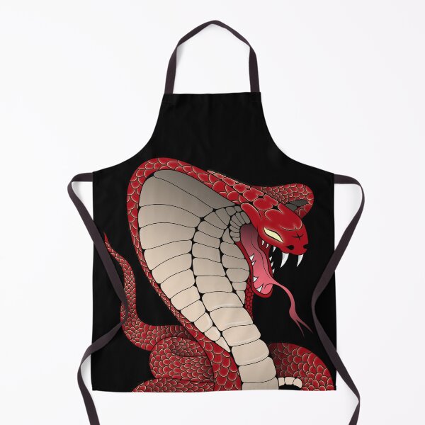 Item preview, Red Cobra Illustration designed and sold by RodeLineArt.