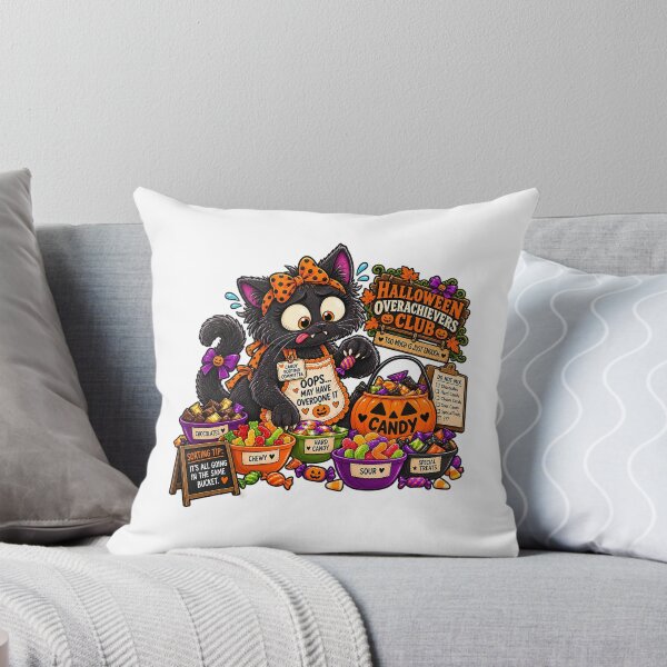 Item preview, ⚡HALLOWEEN OVERACHIEVERS CLUB - Kit's Candy Sorting Chaos designed and sold by WheelieGdArt.