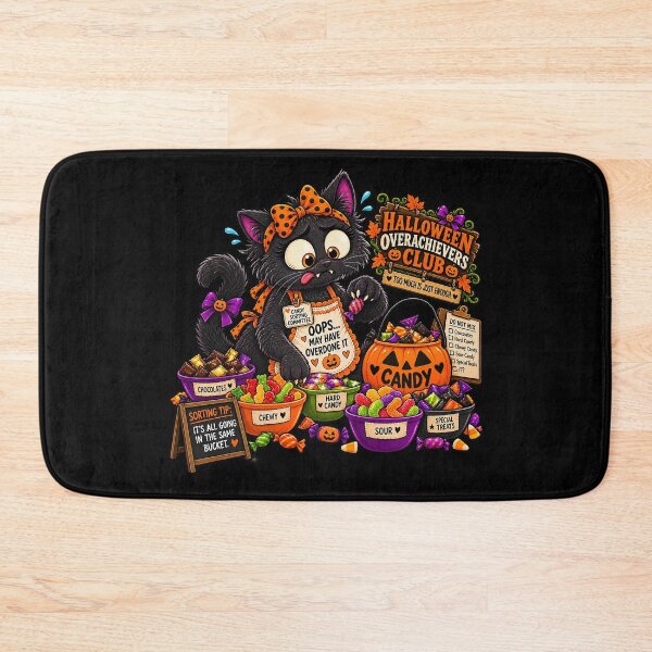 Item preview, ⚡HALLOWEEN OVERACHIEVERS CLUB -  Kit's Candy Sorting Chaos - dark version designed and sold by WheelieGdArt.