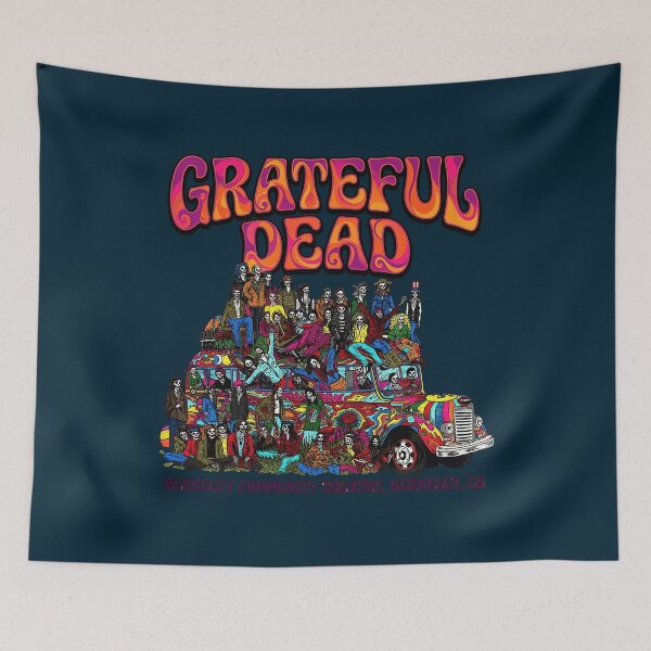 Item preview, Grateful Dead Berkeley Community Theatre Poster designed and sold by CMPretzelCo.