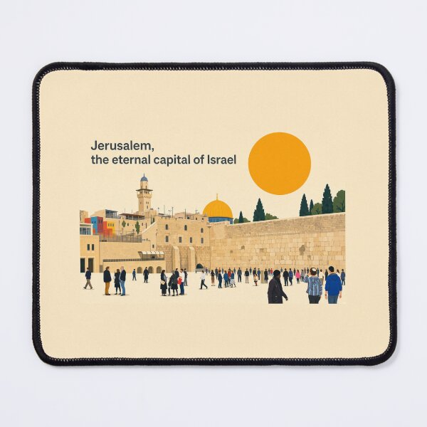 Artikelvorschau, Jerusalem – Retro-Reiseposter zu Israel entworfen und verkauft von davitabros.