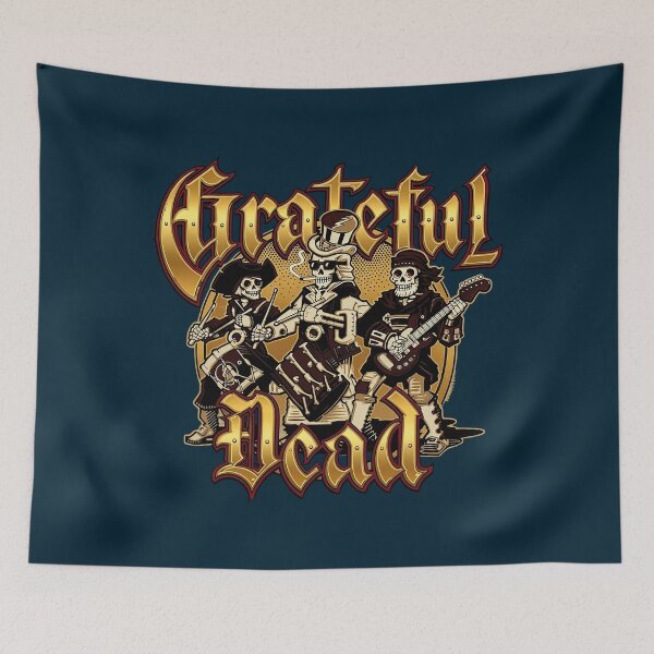 Artikelvorschau, Grateful Dead Pirate Skeleton Band entworfen und verkauft von CMPretzelCo.