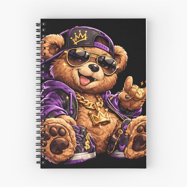 Item preview, Royal Flex Teddy Hip Hop King Bear designed and sold by naglivya.