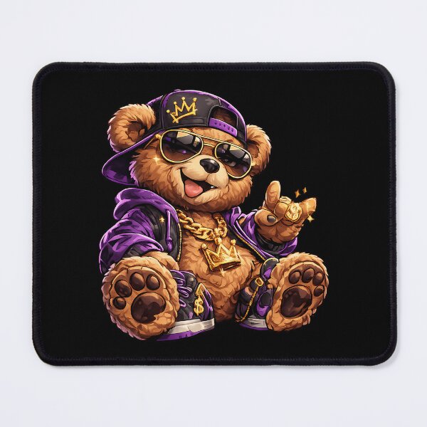 Item preview, Royal Flex Teddy Hip Hop King Bear designed and sold by naglivya.