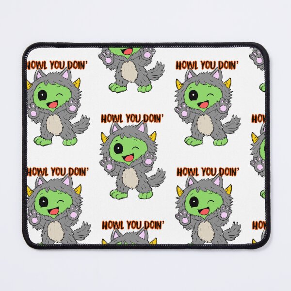 Item preview, Howl you doin’ cute werewolf Halloween tshirt designed and sold by LiamFitzpatrick.