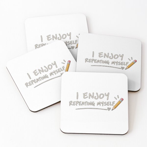 Item preview, I Enjoy Repeating Myself Funny Teacher Shirt designed and sold by ABprintstudio.
