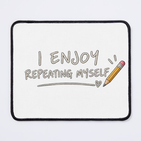 Item preview, I Enjoy Repeating Myself Funny Teacher Shirt designed and sold by ABprintstudio.