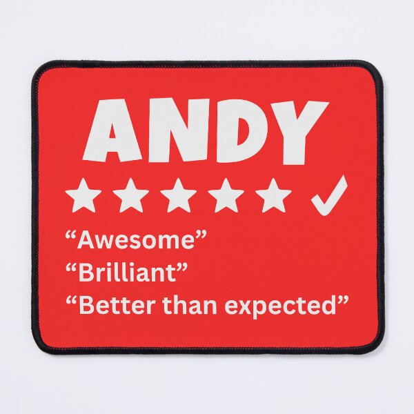 Item preview, Andy Review designed and sold by glowdesigns.