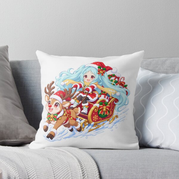 Item preview, Miyako Princess Connect Christmas Sleigh Reindeer Delivery designed and sold by mildaclairmo.