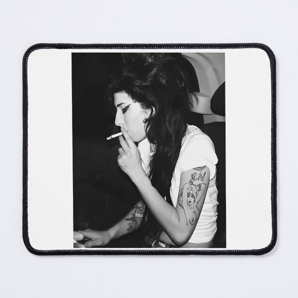Item preview, Vintage Portrait Musical Amy Smoking Style Poster designed and sold by regiolapa.