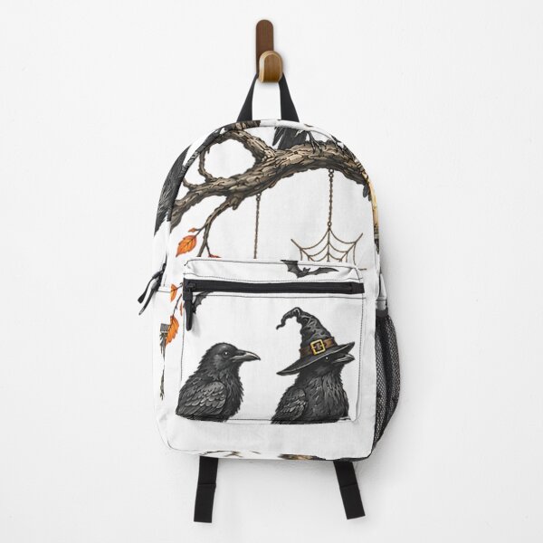 Item preview, Black Crow Halloween Cute Spooky Season Fall Halloween Bird  designed and sold by Daisy Grimes.