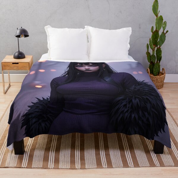 Item preview, Hot Halloween Anime Babe Goth Mommy Waifu Woman designed and sold by Your New Fixation.