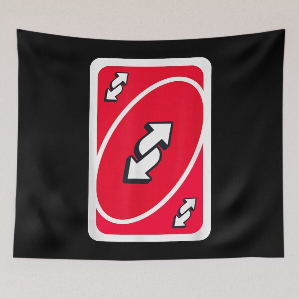 Item preview, Retro Arts UNO - Red Reverse Cards Men Women designed and sold by LeroyAshl.