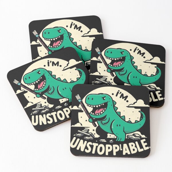Item preview, I'm Unstoppable T-rex designed and sold by Fictio ⭐​⭐​⭐​⭐​⭐​.