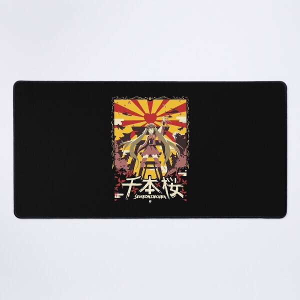 Item preview, Senbonzakura Vocaloid Anime Cherry Blossoms Rising Sun Art designed and sold by nikigum.