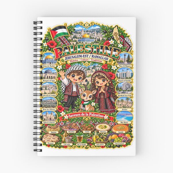 Item preview, Palestine East Jerusalem / Ramallah – Kawaii Trip, Heritage, Traditions and Palestinian Flavors designed and sold by Cifi64.