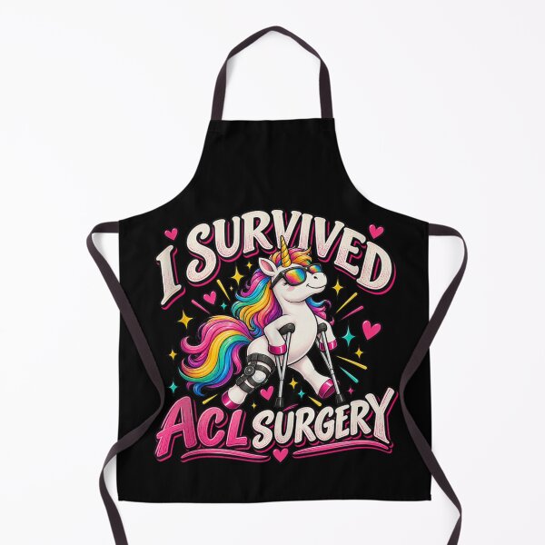 Item preview, I Survived ACL Surgery Funny Unicorn  designed and sold by NguboNorento.