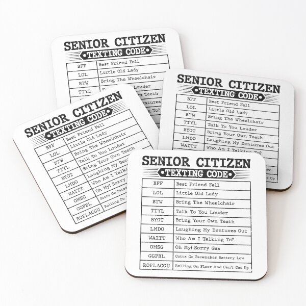 Item preview, Funny Senior Citizen'S Texting Code For Old People Grandpa designed and sold by lincolnloritas.