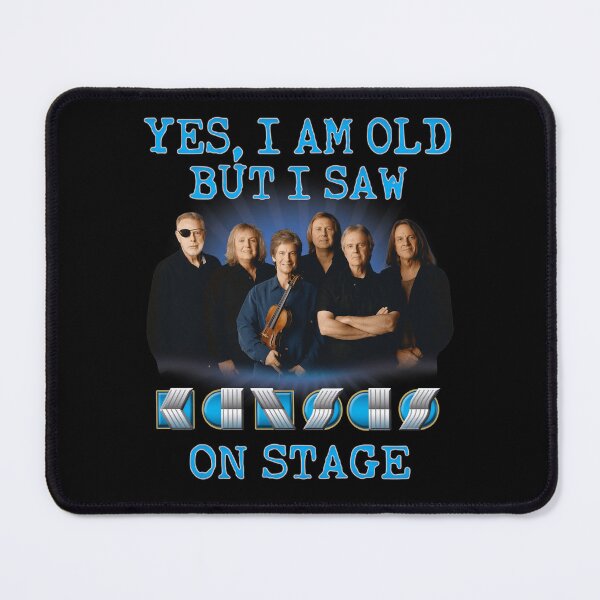 Item preview, Yes, I Am Old But I Saw Kansas On Stage designed and sold by Glitch-Critters.