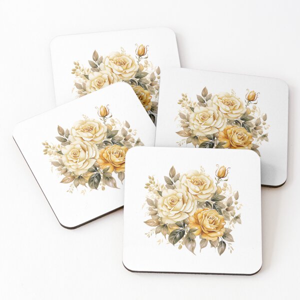Item preview, Golden Rose | Elegant Floral Aesthetic Art designed and sold by Mandayartstudio.