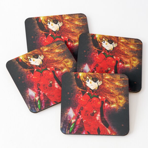 Item preview, Asuka Langley Soryu Neon Genesis Evangelion Red Mecha Resolve designed and sold by mildaclairmo.