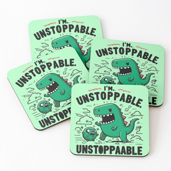 Item preview, I'm Unstoppable T-rex designed and sold by Fictio ⭐​⭐​⭐​⭐​⭐​.