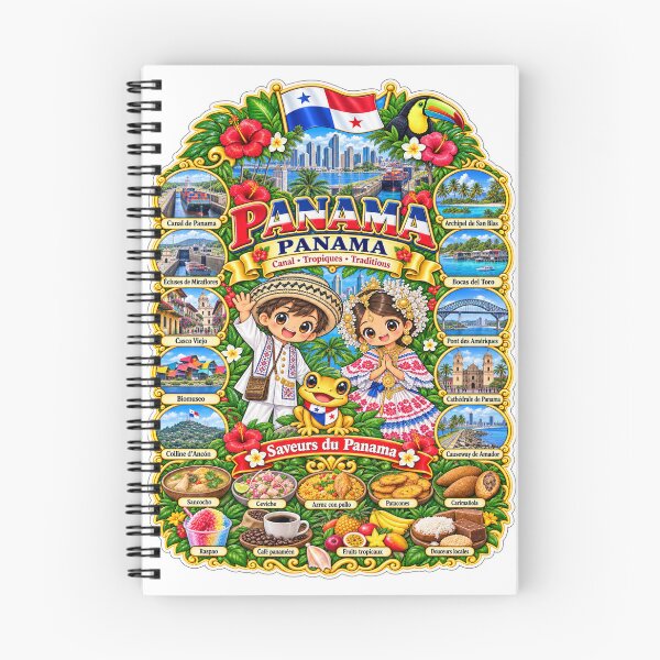 Item preview, Panama – Kawaii Trip, Canal, Tropics and Flavors of Panama designed and sold by Cifi64.