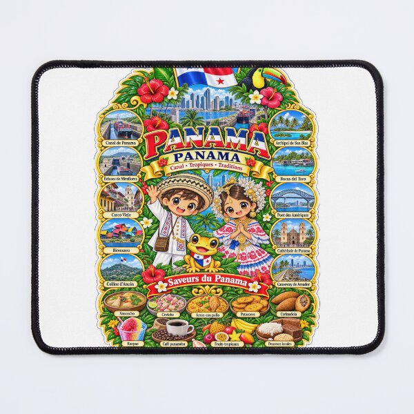 Item preview, Panama – Kawaii Trip, Canal, Tropics and Flavors of Panama designed and sold by Cifi64.