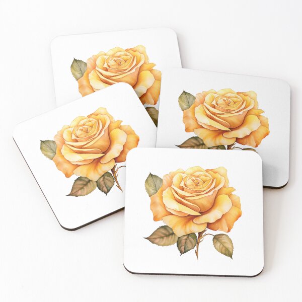 Item preview, Golden Rose | Elegant Floral Aesthetic Art designed and sold by Mandayartstudio.