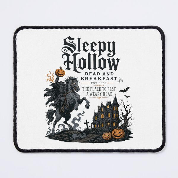 Item preview, Sleepy Hollow Dead and Breakfast Halloween designed and sold by Daisy Grimes.