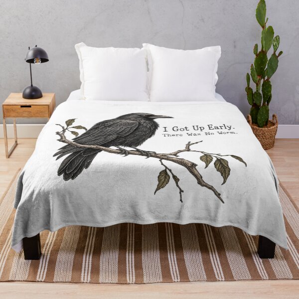 Item preview, I Got Up Early, There Was No Worm Funny Bird Shirt designed and sold by ABprintstudio.