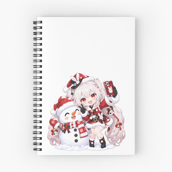 Item preview, Sparxie Honkai Star Rail Christmas Chibi Snowman Selfie designed and sold by mildaclairmo.