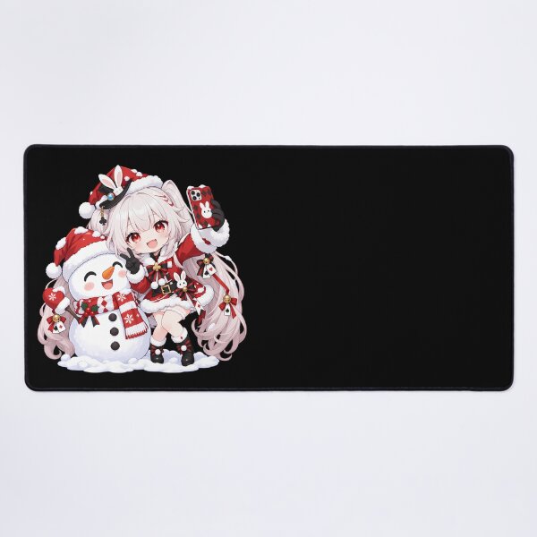 Item preview, Sparxie Honkai Star Rail Christmas Chibi Snowman Selfie designed and sold by mildaclairmo.