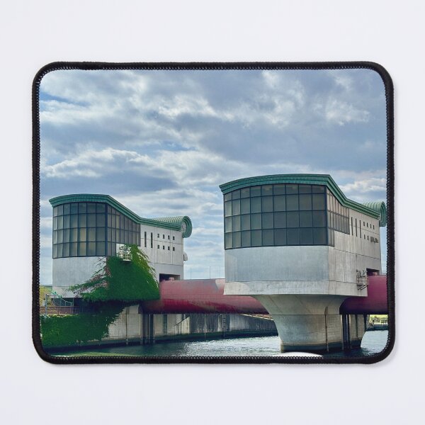 Item preview, Retro-Futuristic Water Gate Architecture, Tokyo Japan designed and sold by HistoryDesigns.